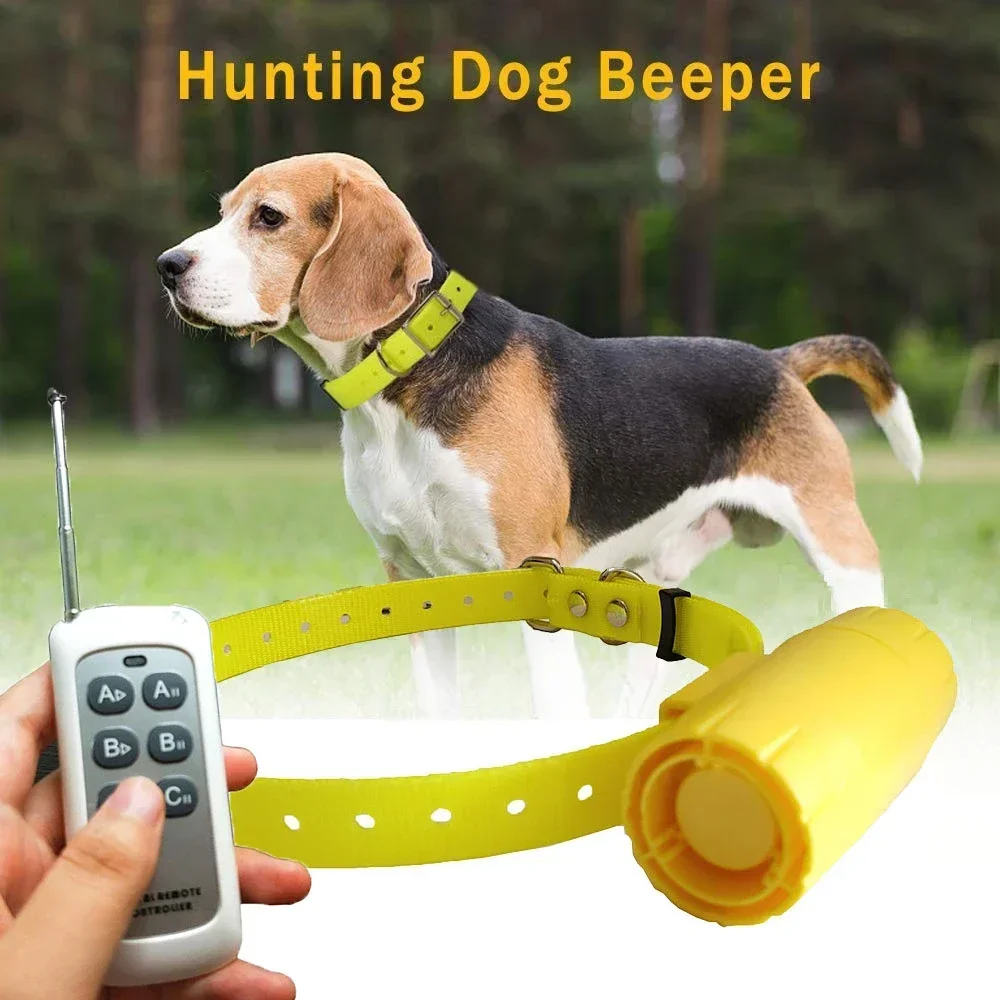 

Outdoor Repellent Dog Training Collars Remote Control Hunting Dog Tracking Beepers with 8 Built-in Beeper Sound for 1/2/3 Dogs