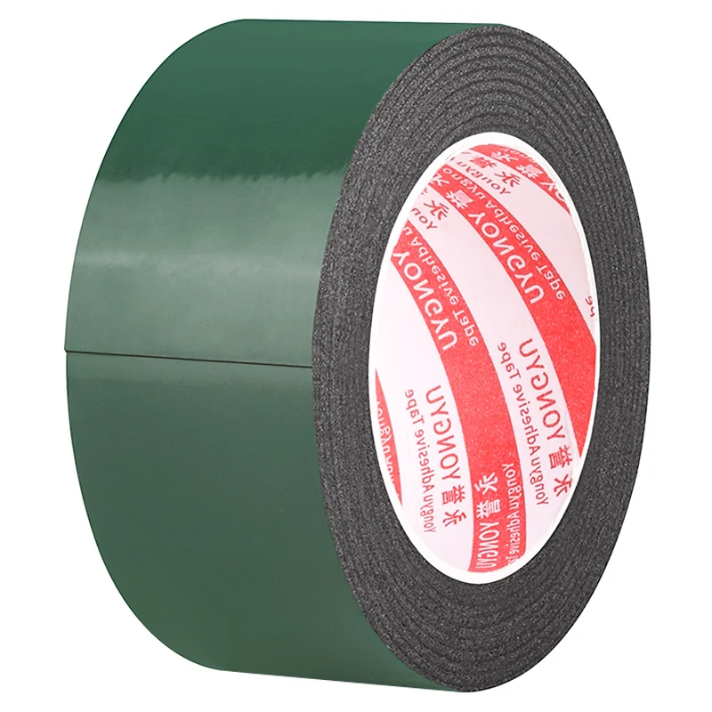 

Double Sided Tape Black Foam Green Film Car Interior Fixed Dashboard Installation Of Door Panels Seats Mobile Phone Display