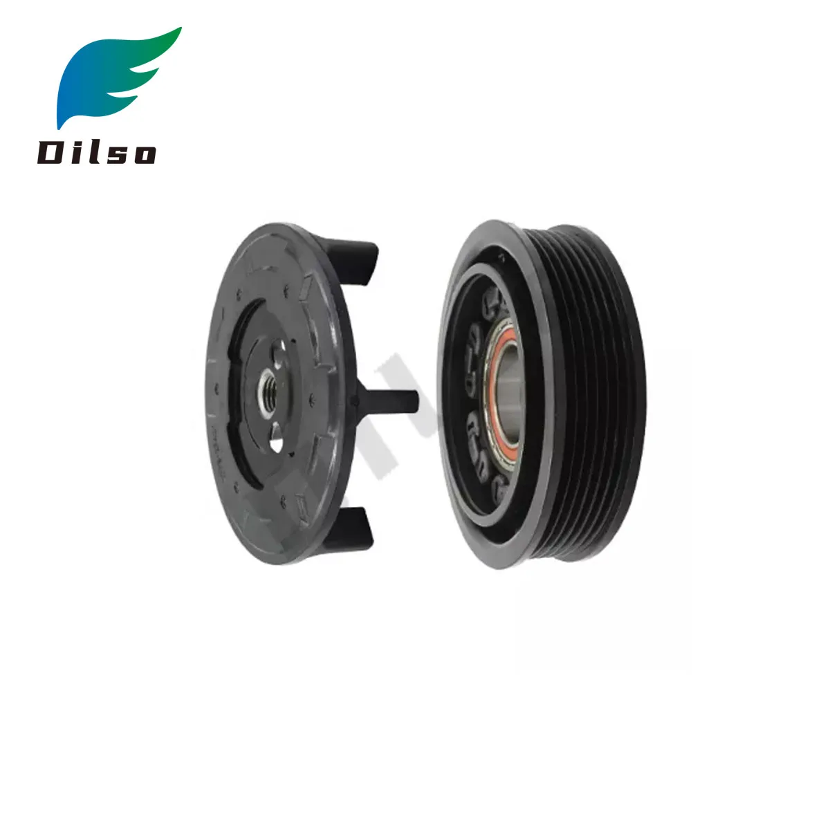 Polia de embreagem do compressor AC 6SEL16C PARA PEUGEOT 308 3008 5008 PARTNER TEPEE CITROEN C4 1.4I 1.6I 648741 6453WH 9659875580 598754