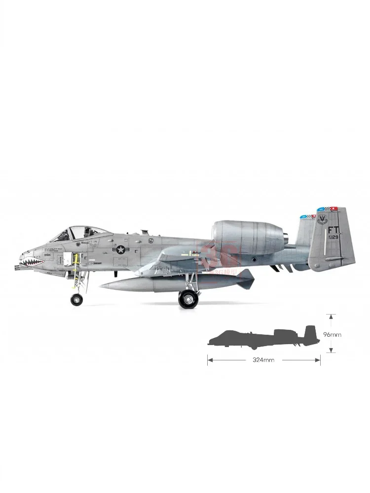 Academy Assembled Aircraft Model Kit 12348 A-10C Thunderbolt 2 Close Support Attack Aircraft 1/48