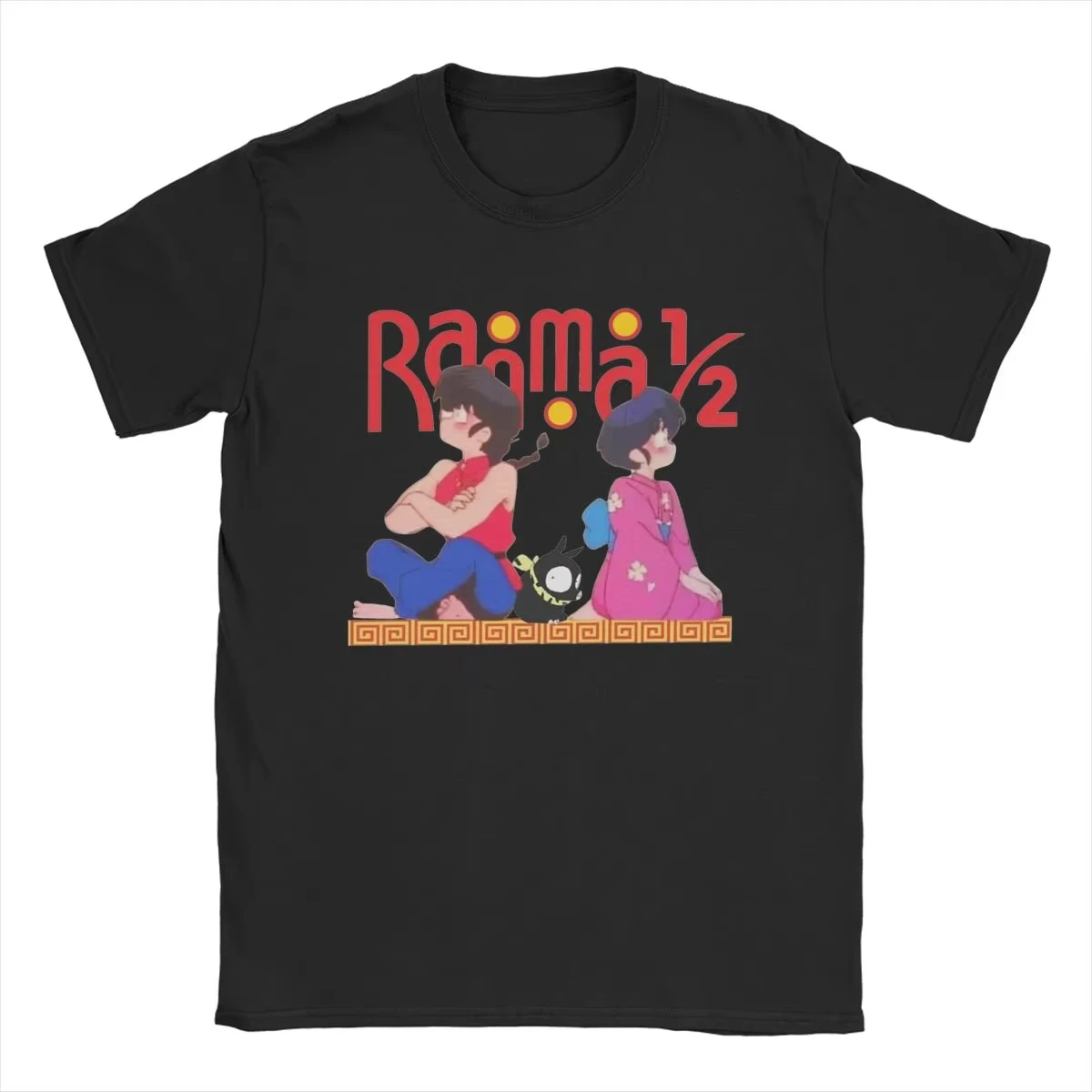 Camiseta Ranma 1/2 Akane para hombre, camiseta divertida 100% de algodón, camisetas con cuello redondo, camisetas de manga corta con estampado