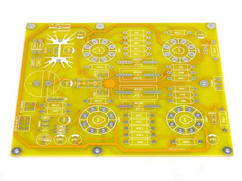 米国カリフォルニア州のCARY-AE1回路を参照したプリステージPRT11AアンプPCB