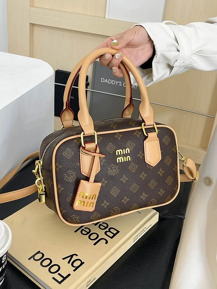 

2025 SS Puff Hobo Bag, Multi-Way Convertible Top Handle & Crossbody Purse for Women, Vegan Leather Day to Night Carryall