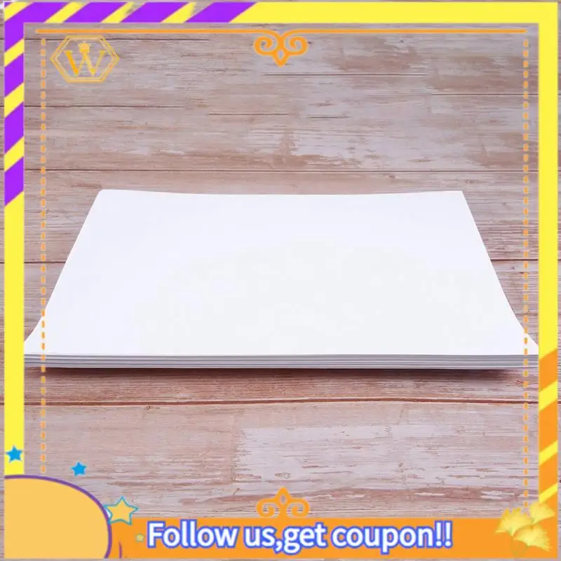 Latest-Premium Printable Waterproof Vinyl Sticker Paper For Inkjet And Printer 210X280mm 30 Sheets Matte White Decal Paper
