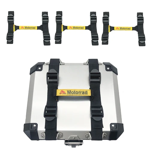 Imagen 1 del producto Manija lateral Universal para caja lateral de aluminio, funda superior para BMW R1200GS Adv R1250GS F850GS G310GS, compatible con Benelli Trk 502