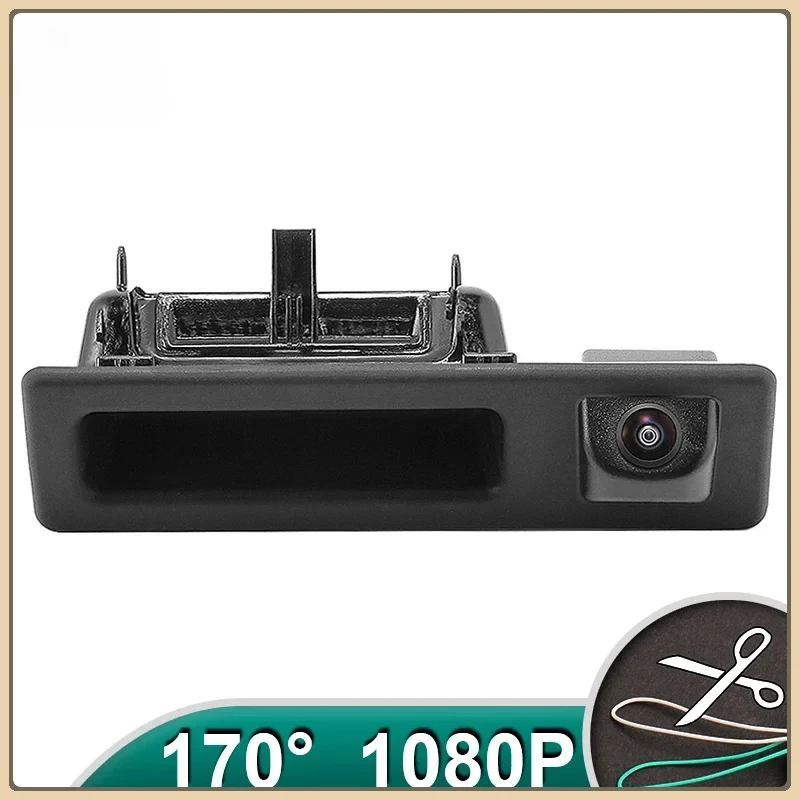 

AHD 1080P Car Rear View Camera for BMW F30 F10 F11 X3 F25 Trunk Handle Camera for F31 F46 X1 F48 F22 3/5 Series Night Vision