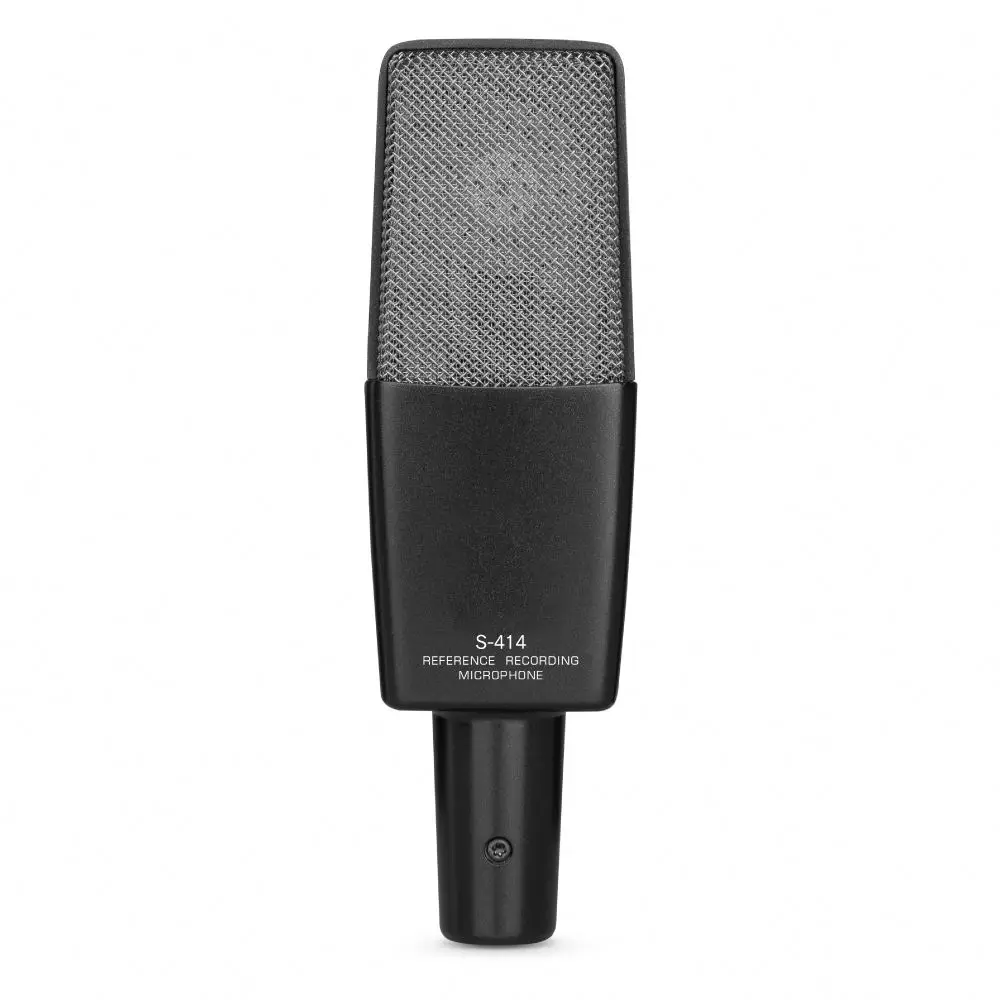 BAIFEILI S414 Professional Studio Recording Condenser Microphone Noise Cancelling Broadcasting with Shock Mount for Phone Gaming