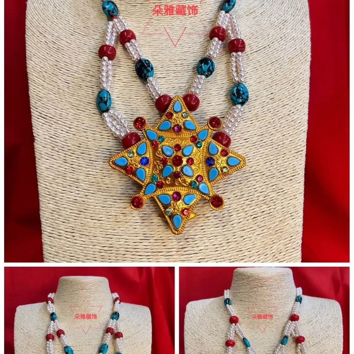 

2026 Tibetan jewelry, ethnic style, women's accessories that do not fade