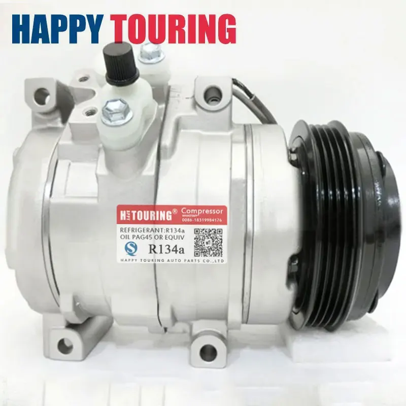 New 10S15C  AC Compressor for TOYOTA Townace 88320-BZ120 447280-0191 447220-5071 88410BZ141 88320BZ120 4472800191 4472205071