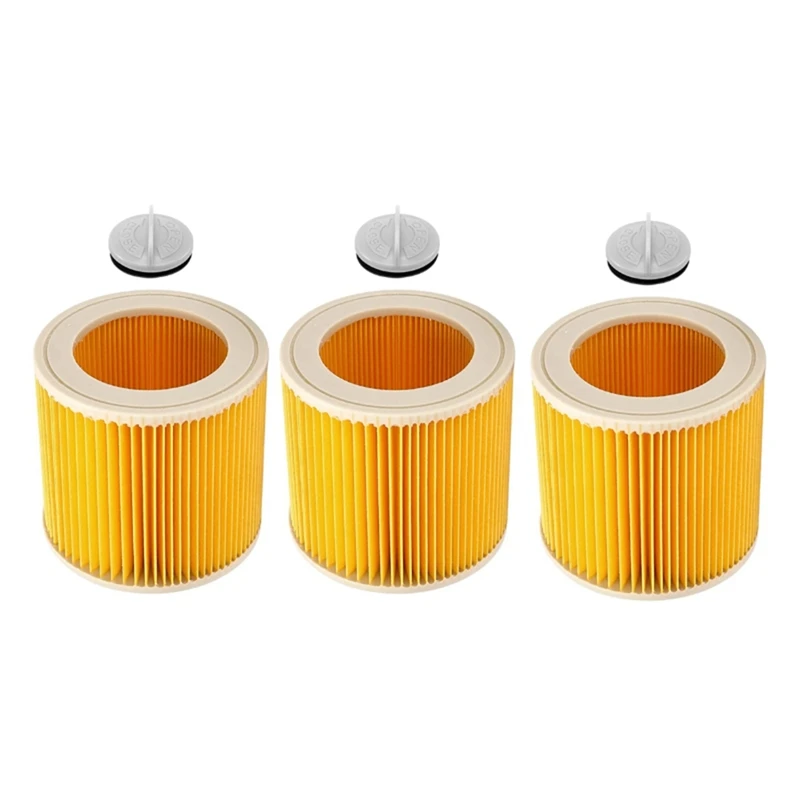 

3PCS HEPA Filter For Karcher WD WD2 WD3 WD1 MV3 MV2 Vacuum Cleaners Parts WD2250 WD3.200 WD3.300