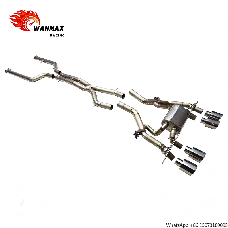 

Высокопроизводительная выхлопная система из титанового сплава для G87 M2 S58 3.0 Catback Valvetroic