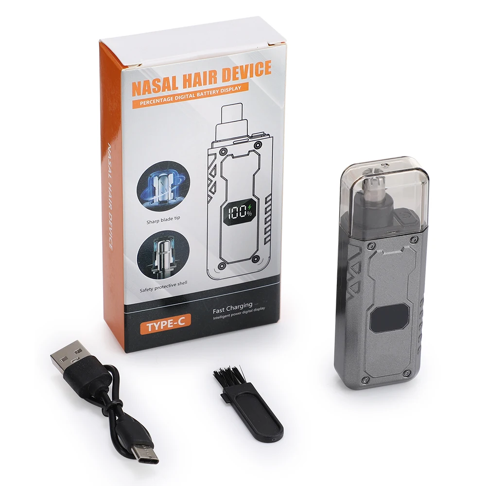 Elektrische Neus Tondeuse Implementeren Scheerapparaat Clipper Voor Mannen Vrouwen Hals Wenkbrauw Trimmer Scheerapparaat Man Clean Trimer Scheermes Remover Kit
