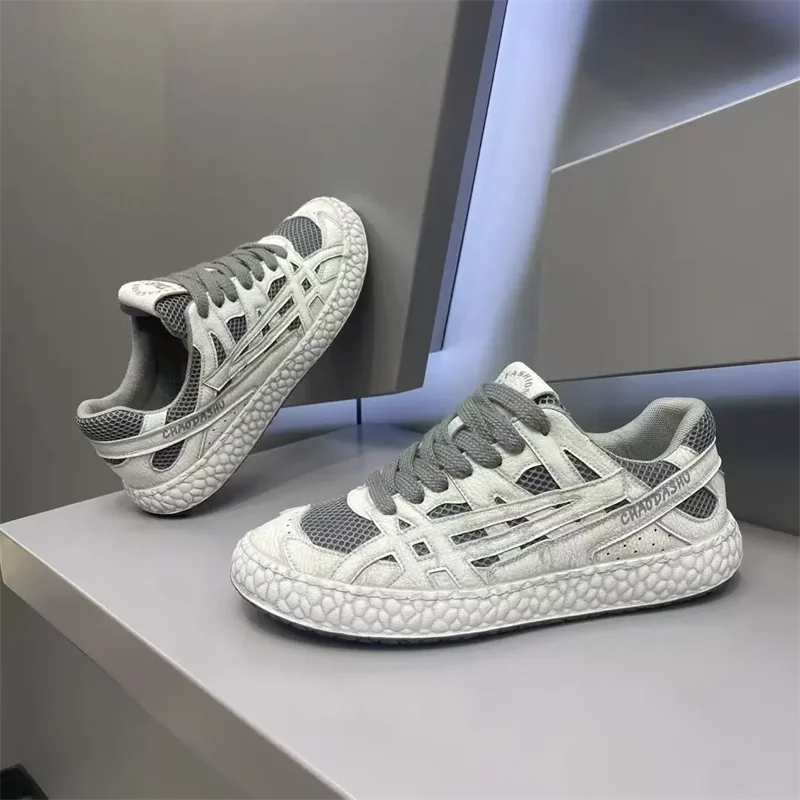 

Casual Running Men's Shoes Breathable Mesh Soft Bottom Sports Leisure Outdoor Shoes Summer 2026 Fashion Trend AG Shoes