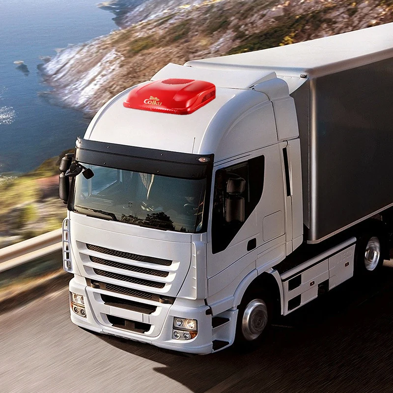 

Universal 12v 24v Electric Portable Rooftop Air Conditioner For Caravans Trucks Motorhomes-Auto Parking Conditioner