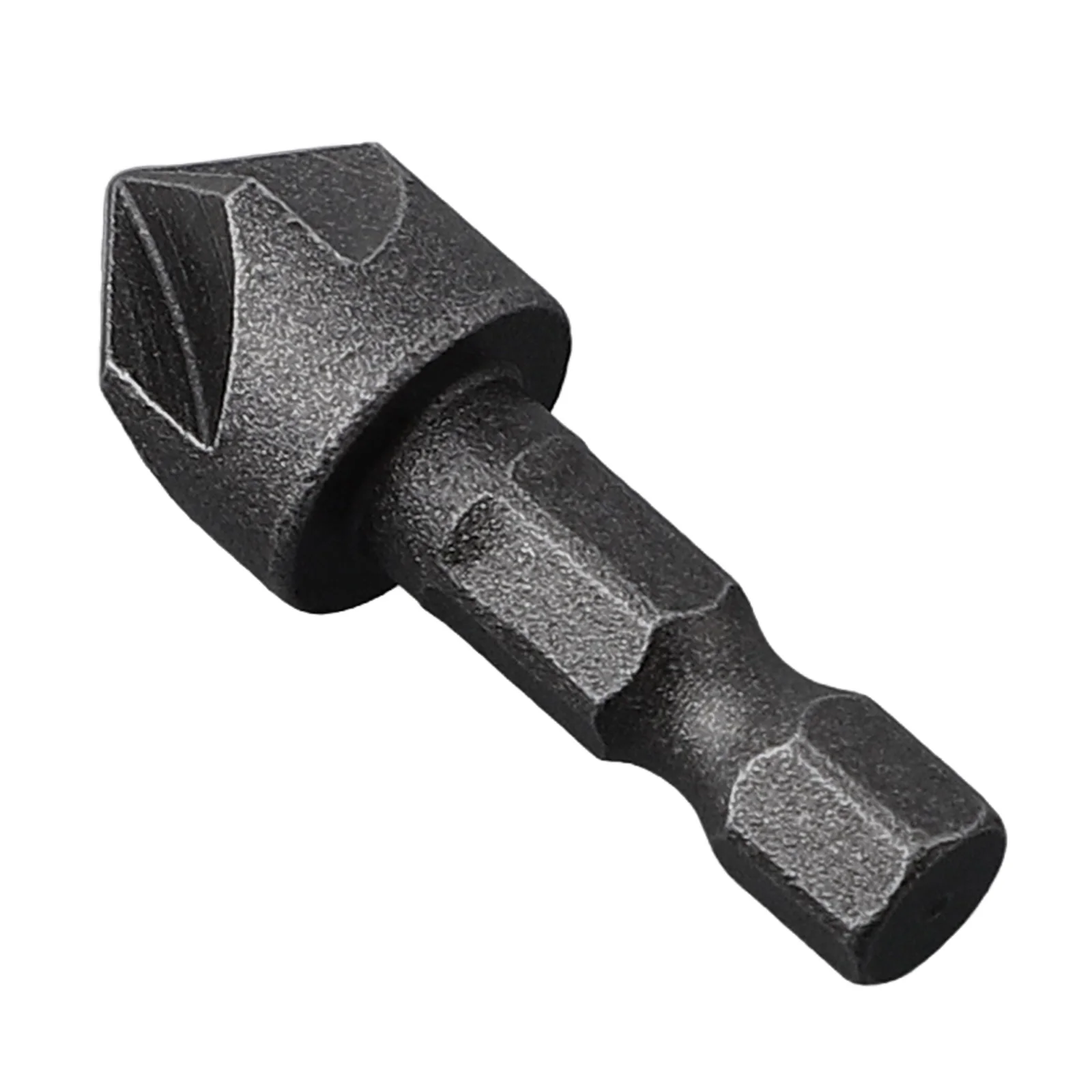 Elektronarzędzia narzędzie do fazowania pogłębiacz wiertło gratowanie szary otwieracz do otworów 1 4 uchwyt sześciokątny 1 szt. 45 stal Brand New