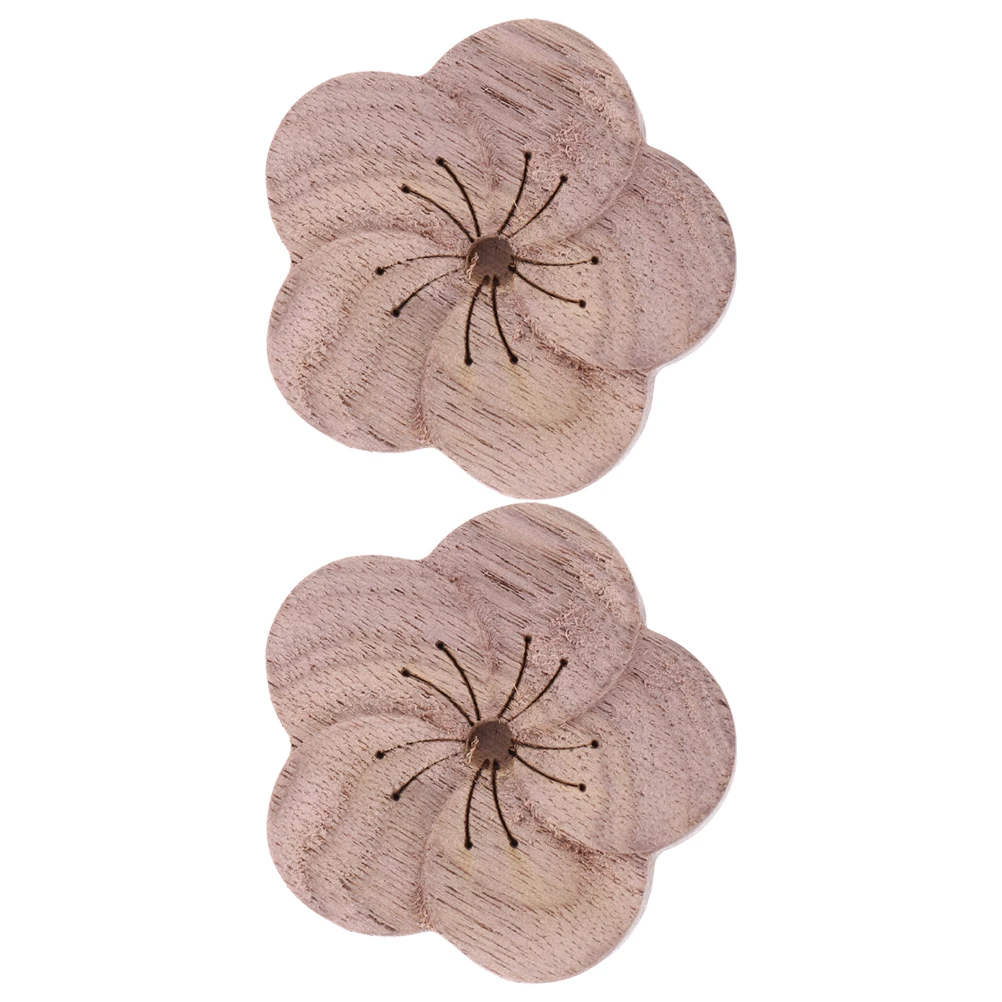 

2pcs Plum Sauna Essential Oil Diffuser Wood Diffuser Essential Oil Aromatherapy Home Car Mini Freshener Small Wood Grain