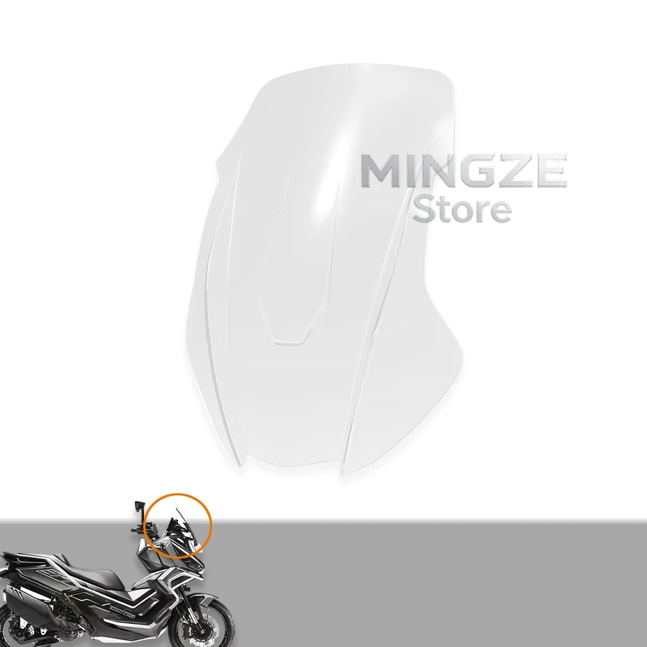 Motorrad Windschutzscheibe Modifikation Höhe Vorne Regen Schild Windabweiser Zerstörungsfreie Installation Für ZONTES 368G 368G – Detail 9