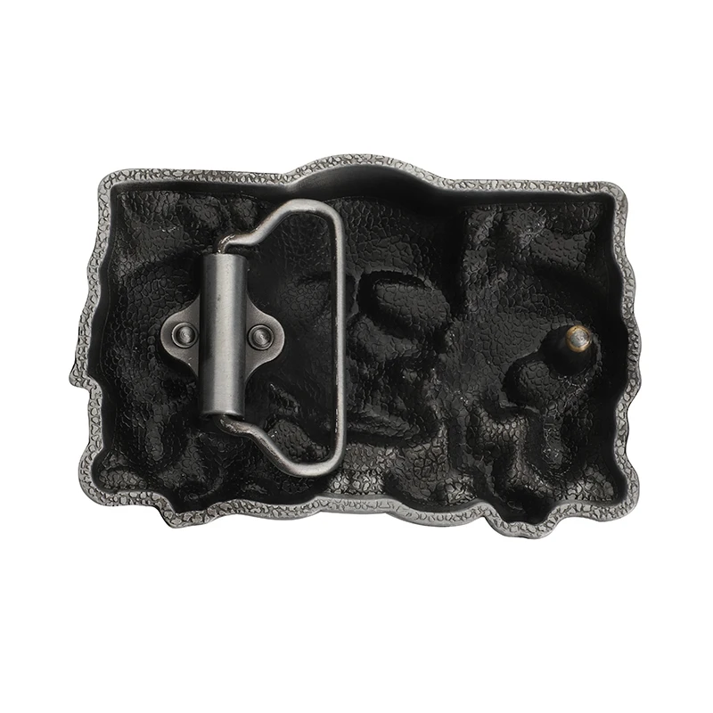 3D Skull Western Belt Buckle  Fashion Man Jeans Accessories For 4cm Wideth Belt