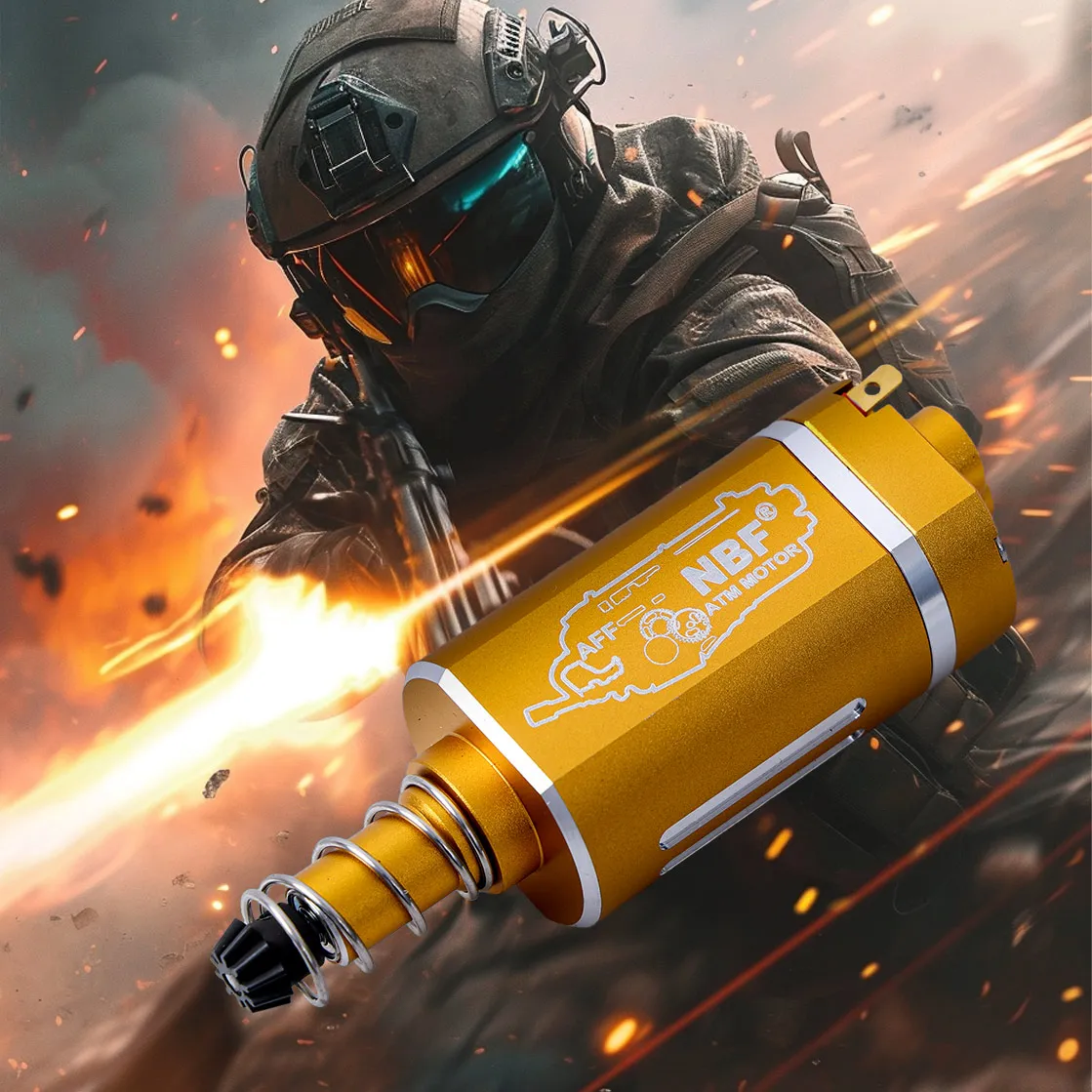 محرك NBF ATM AFF جديد مخصص 480 بدون فرش مع عزم دوران عالي جدًا وصندوق موجة ثانية مغناطيسي قوي محرك AFF مخصص