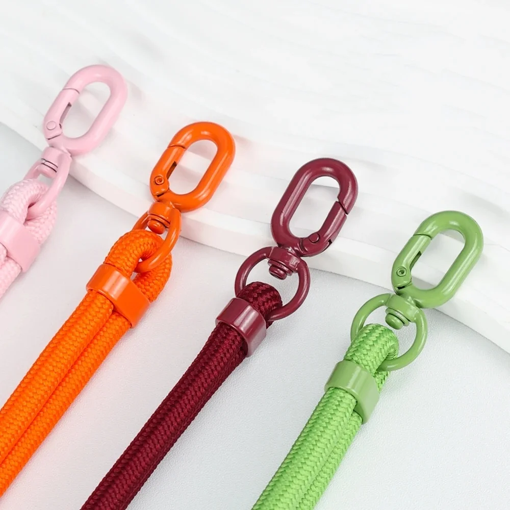 Adjustable Woven Cell Phone Lanyard description 2