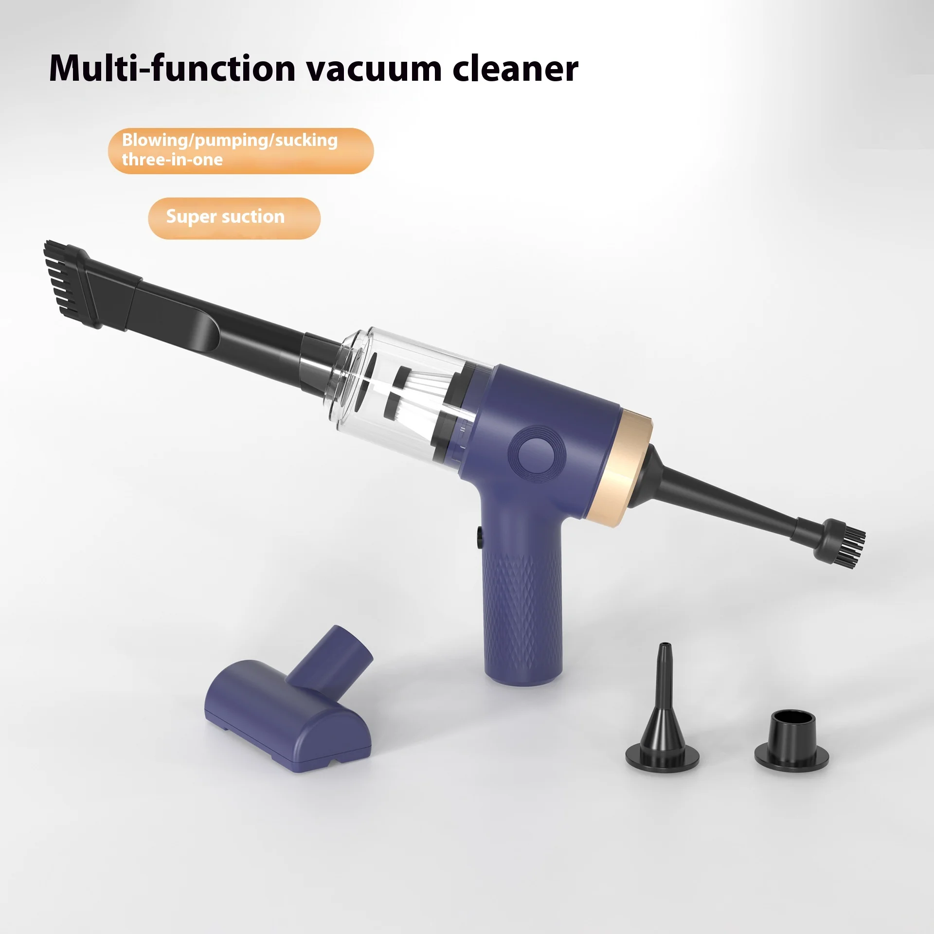 Car Vacuum Cleaner with Strong Suction Power, Handheld Wireless, Super Strong Household Car Internal Strong Blowing and Suction