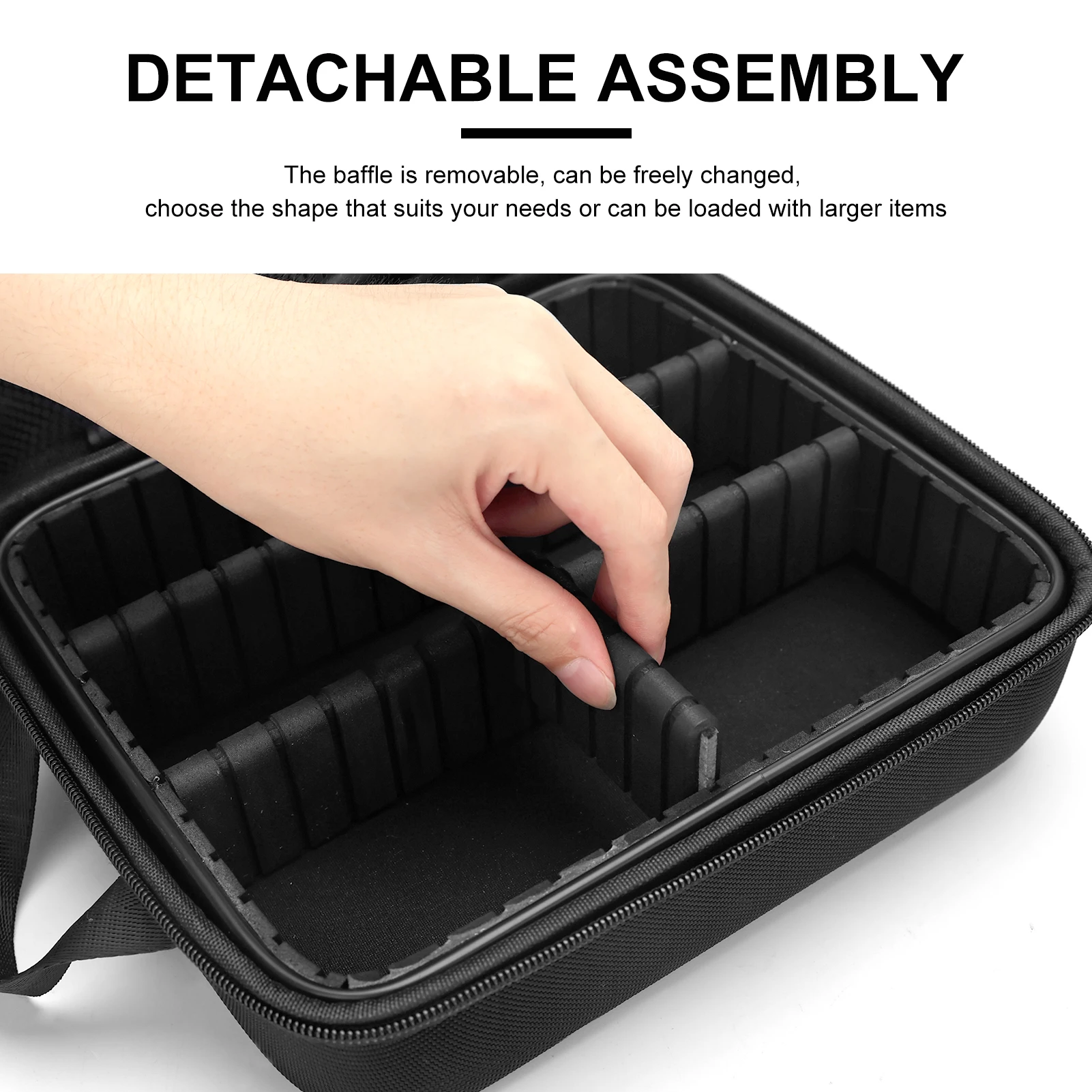 Barbershop Salon Scissors Shavers Storage Box High-capacity Display Case Barber Storage Bag Durable To Travel Portable Bag