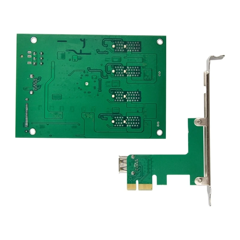 ST411 ASM1184 PCIe USB3.0 4 PCI 1X 슬롯 라이저 카드 ASM1184