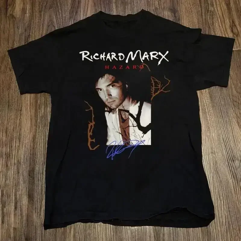 Richard Marx Äì Hazard Album Signature T Shirt All Size Mc060
