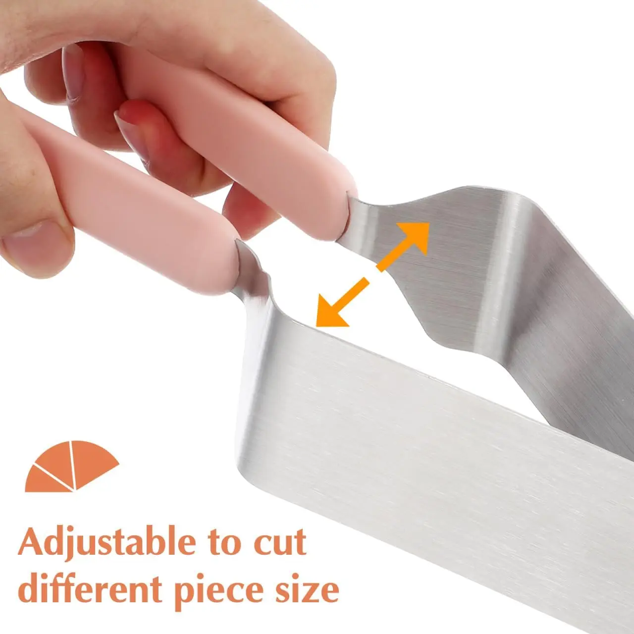 Stainless Steel Cake Cutter Divider 26cm, Cake Slicing Guide for Even Equal Pieces, Baking Tool