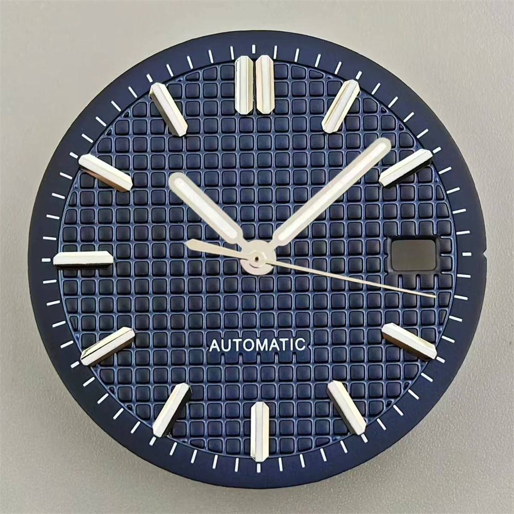 BLIGER-Relógio Luminous Dial with Hands Set, Movimento, Preto, Branco, Azul, Cinzento, Verde, NH35, NH36, ETA2824, PT5000, 31mm