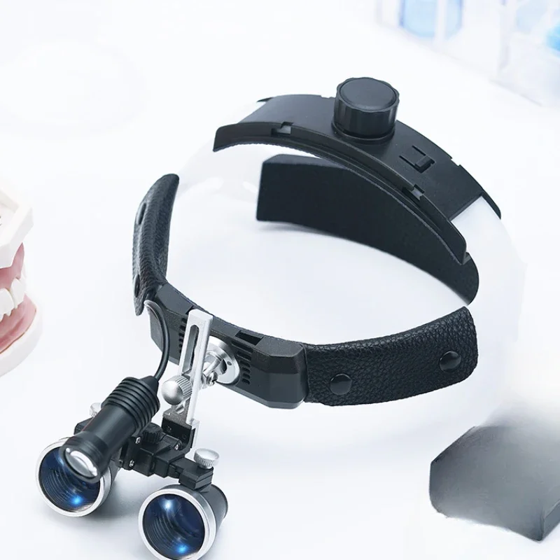 

Head-mounted medical oral surgery with lamp headband