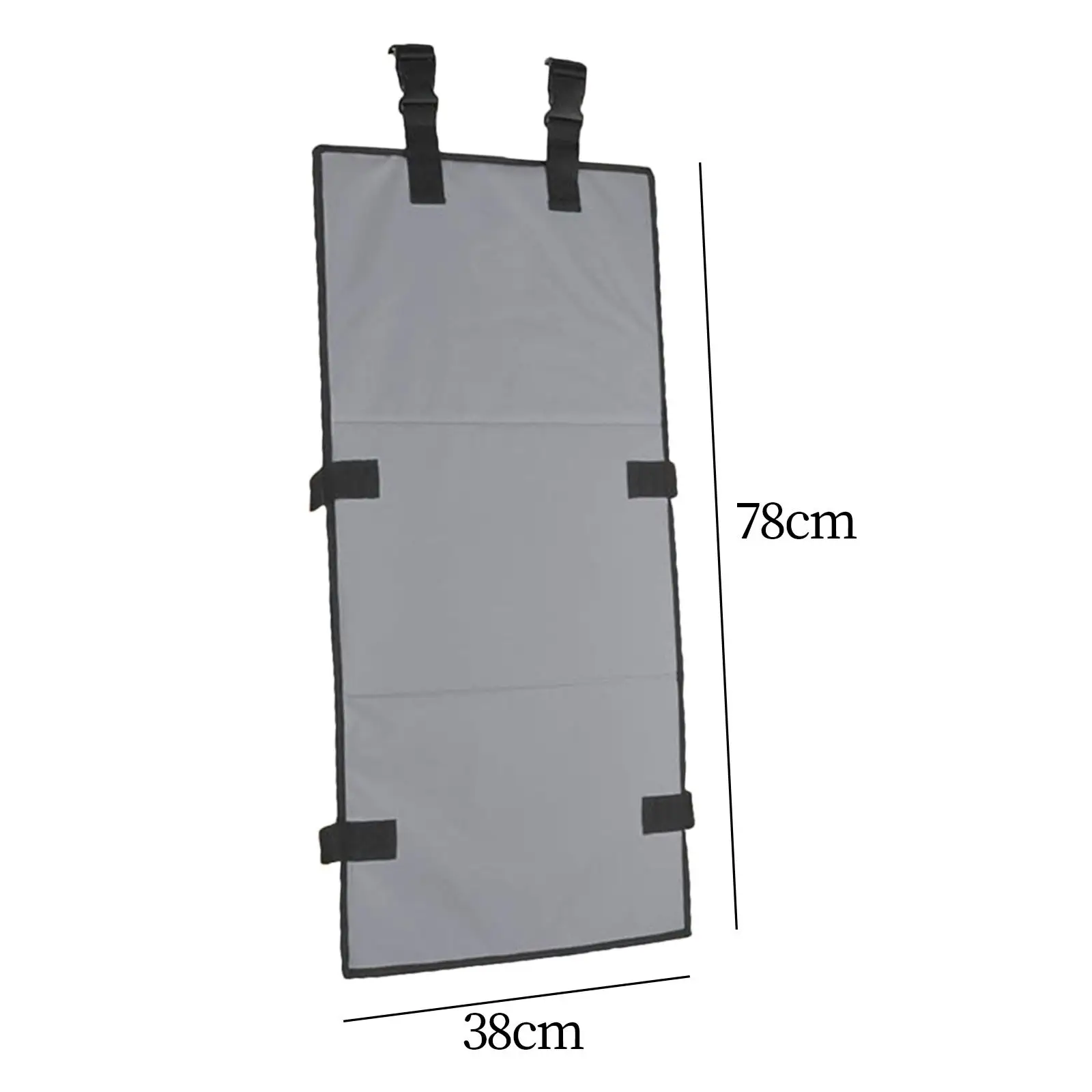 Children Bunk Bed Ladder Cover Prevent Climbing Ladders Accessory Easy to Install Durable Gray Oxford Cloth for Outdoor Indoor