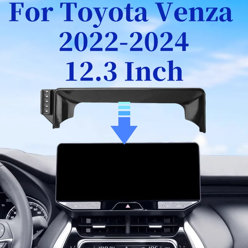 

Car Phone Holder Special Wireless Charger 360 Rptation For Toyota Venza XU80 2022-2024 For Car Auto Interior Accessories
