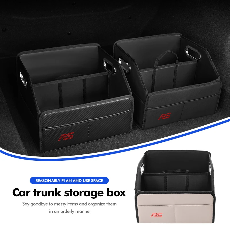 

Universal Car Storage Box Foldable Big Capacity Organizer Bag For Audi A1 A3 A4 A5 A6 A7 A8 Q2 Q3 Q5 Q7 Q8 Quattro TT S7