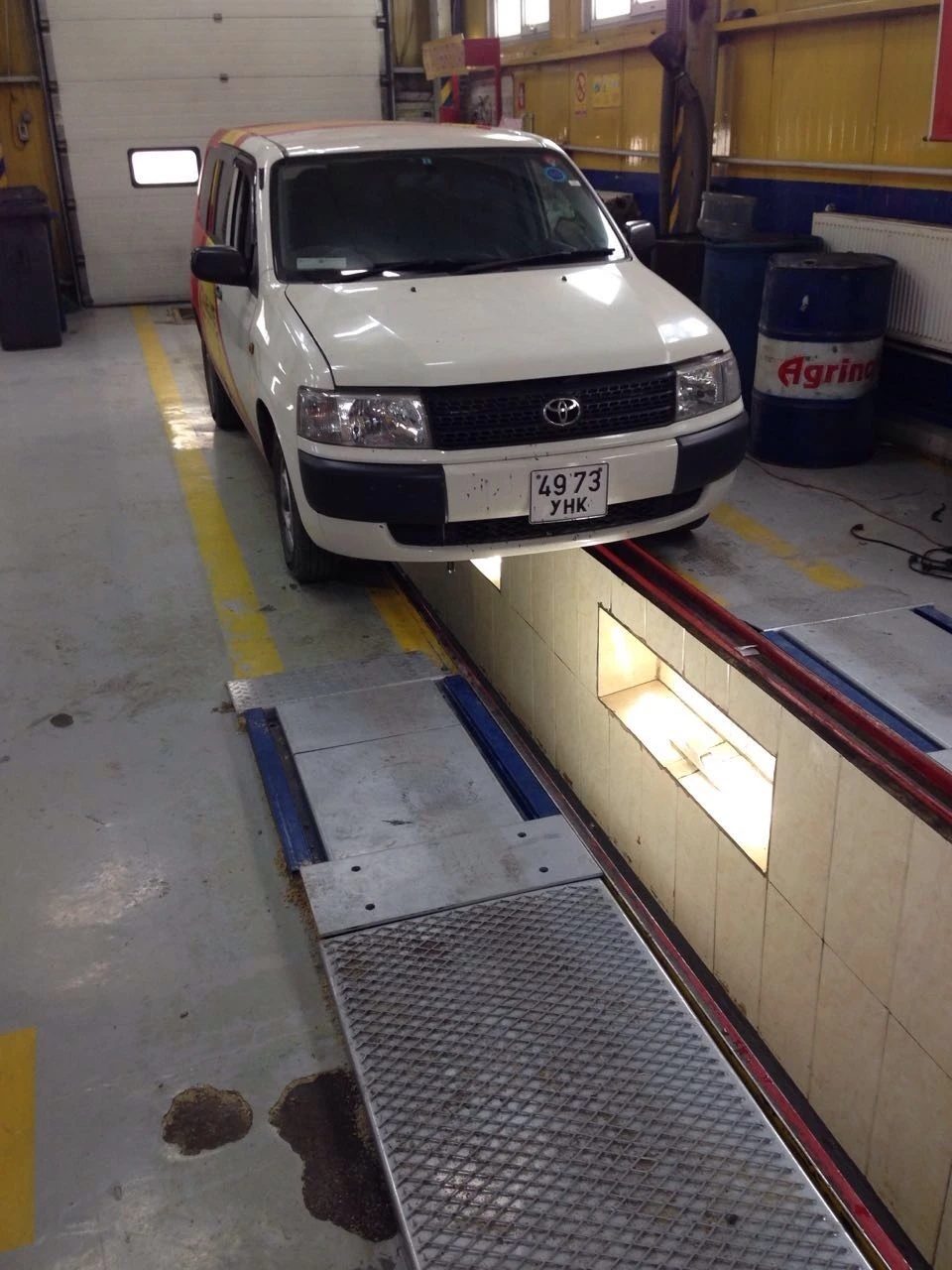 Automóvel Ultra Flat Plate Freio Tester, Veículo Test Line Plate, Simulando Estrada, Auto, 4 Toneladas