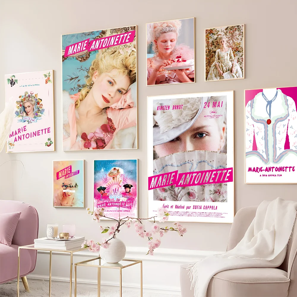 

Movie Marie Antoinette Classic Vintage Posters Whitepaper Prints Posters Artwork Kawaii Room Decor