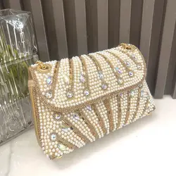 Rhinestones Evening clutch Bag Purses and handbag luxury Designer shoulder bag Shiny Crystal Clutch purse Woman's bag