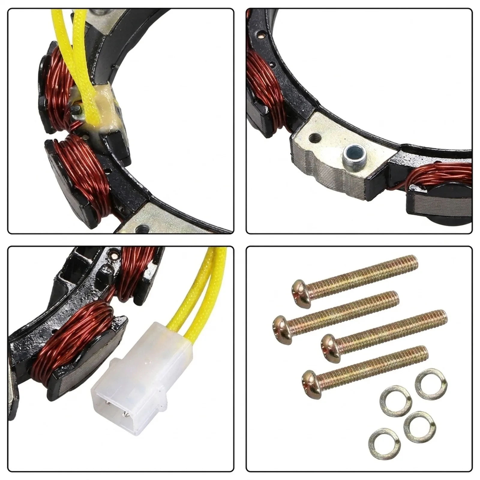 Compatible With Engines 10-16A Alternator Easy Installation Process Essential For Lawn Maintenance As Shown Lawn Maintenance