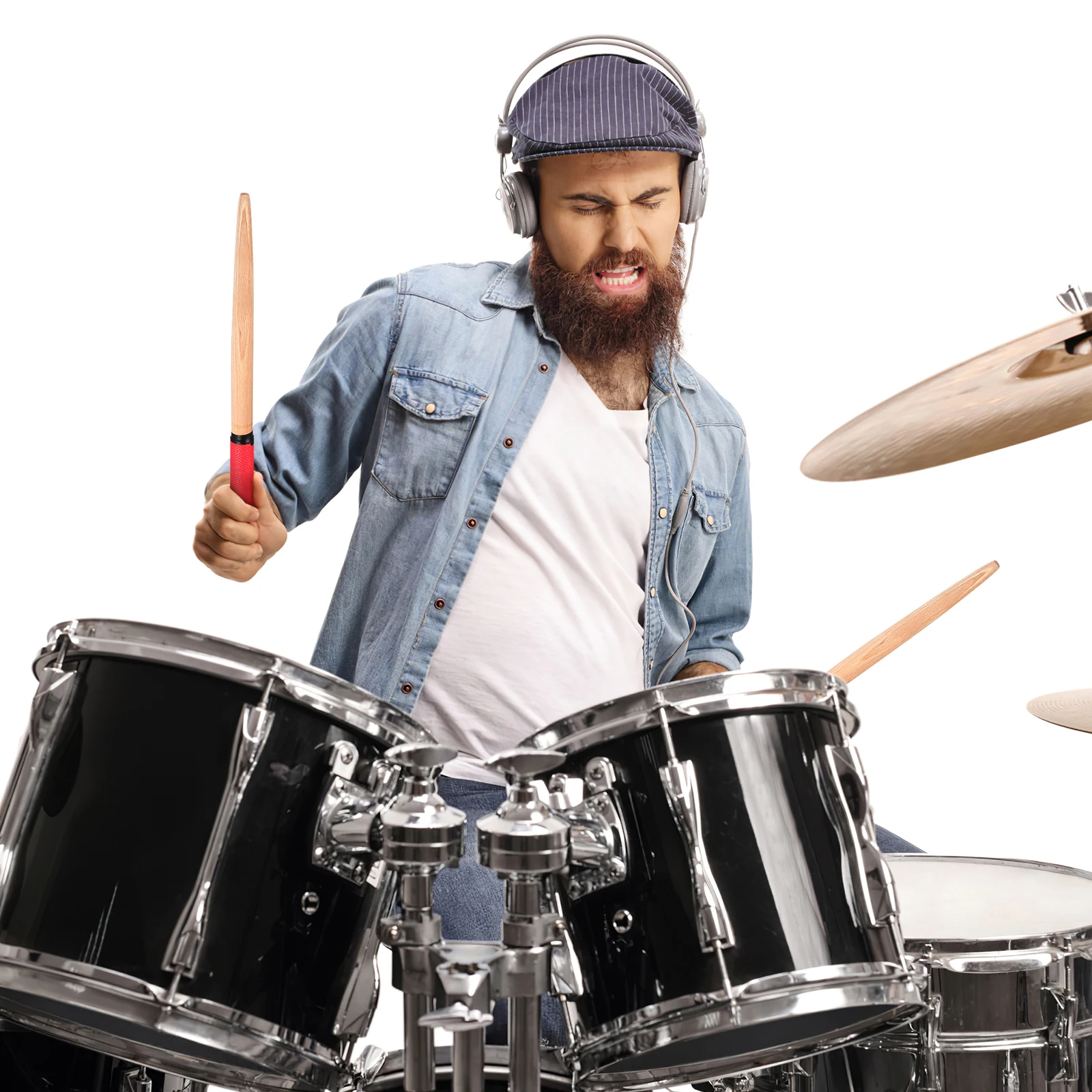 

Drum Sticks Percussion Instruments Portable Accessories Bamboo Mallets Wooden Drumsticks Kids Students Adult Music Practice