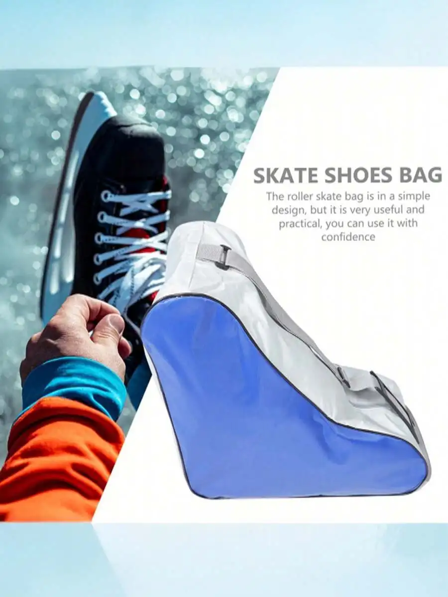 Large Capacity Roller Skating Bag, Thick Padded Single/Double Shoulder Adjustable Strap Roller Skate Backpack Suitable For Girls