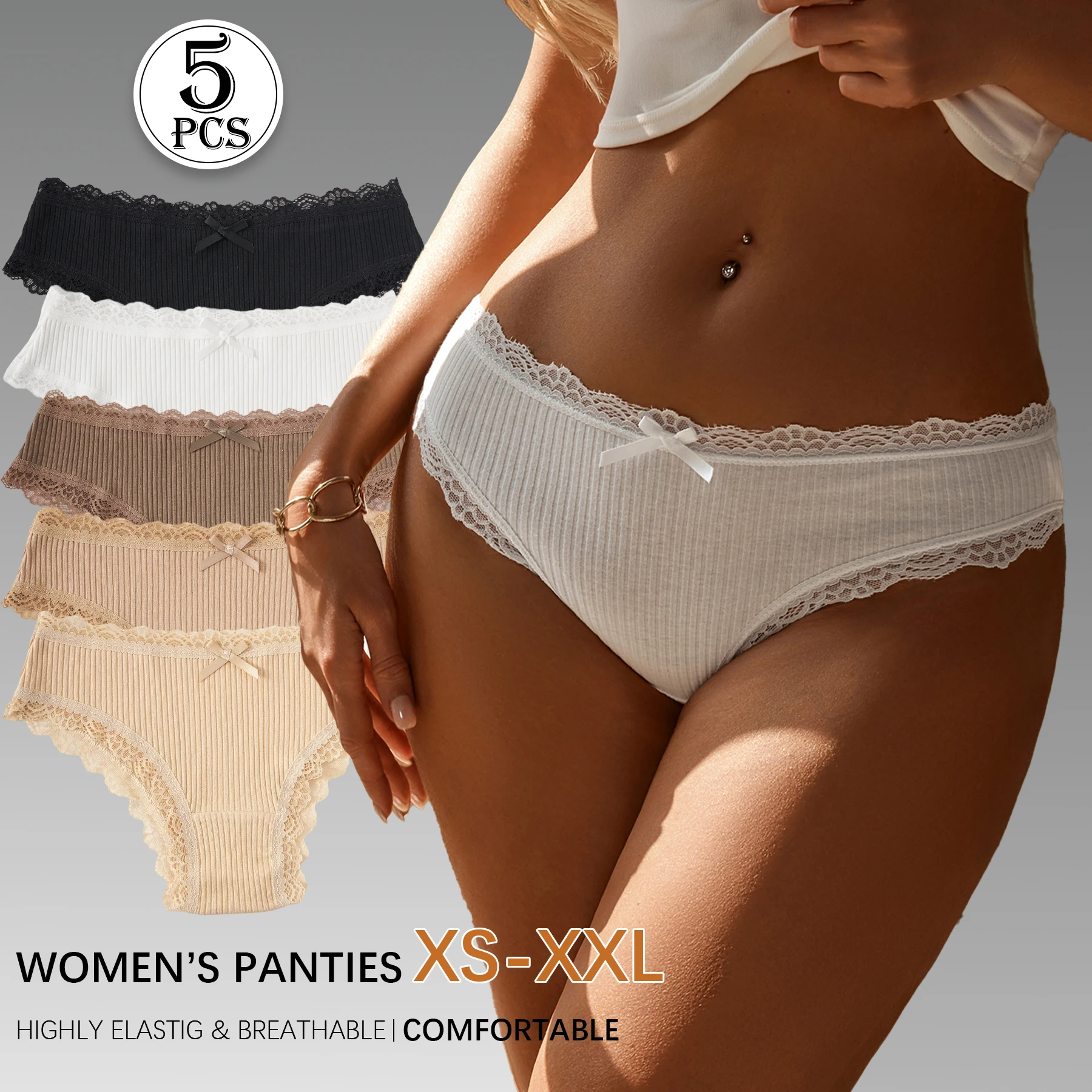 #26 Best Womens Lace Trim Comfort Panties to Buy In 2026