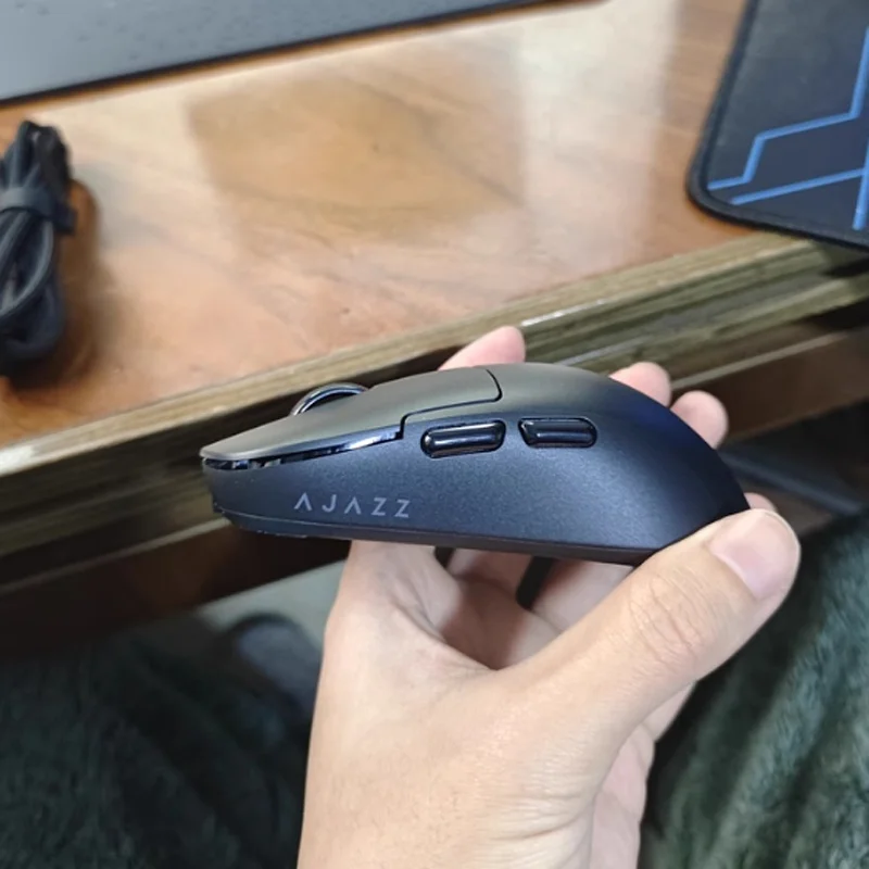 Ajazz Aj159 APEX Wireless Gaming Mouse With Rgb Magnetic Charging Dock, Lightweight Aj159p Gaming Mouse For Pc Laptops