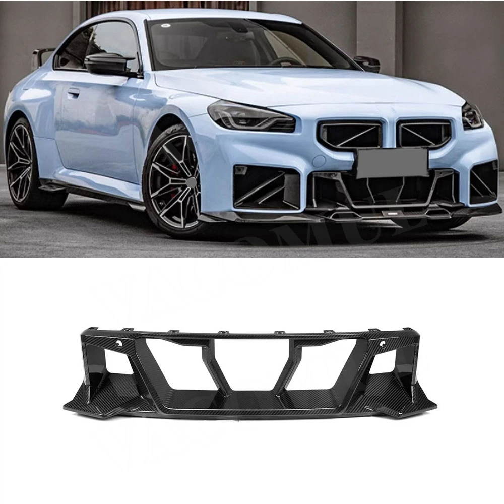 

VACOMUL Dry Carbon Fiber Front Center Bumper Grill Trim For BMW 2 Series M2 G87 2022+Car Styling Bodykit