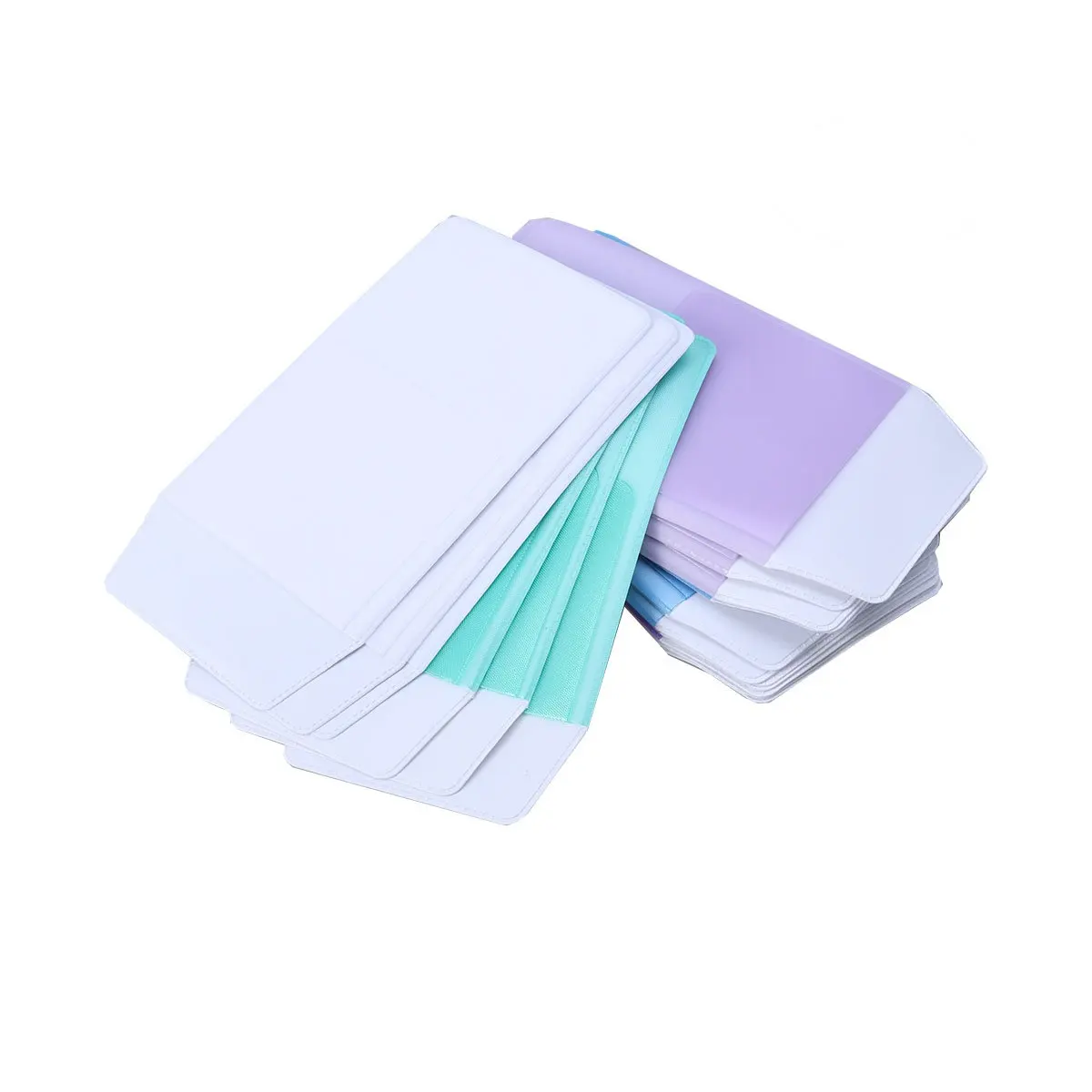 

21Pcs Pencil Pouch Pen Protector Leak-Proof Scratch Resistant Stationery Bag for Office School Supplies Multi-Use Coin