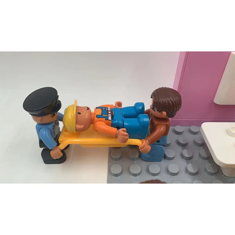Bloques de construcción grandes para niños, accesorio para ensanchar silla de ruedas, Compatible con ladrillos grandes, ensamblar, niños, niñas,