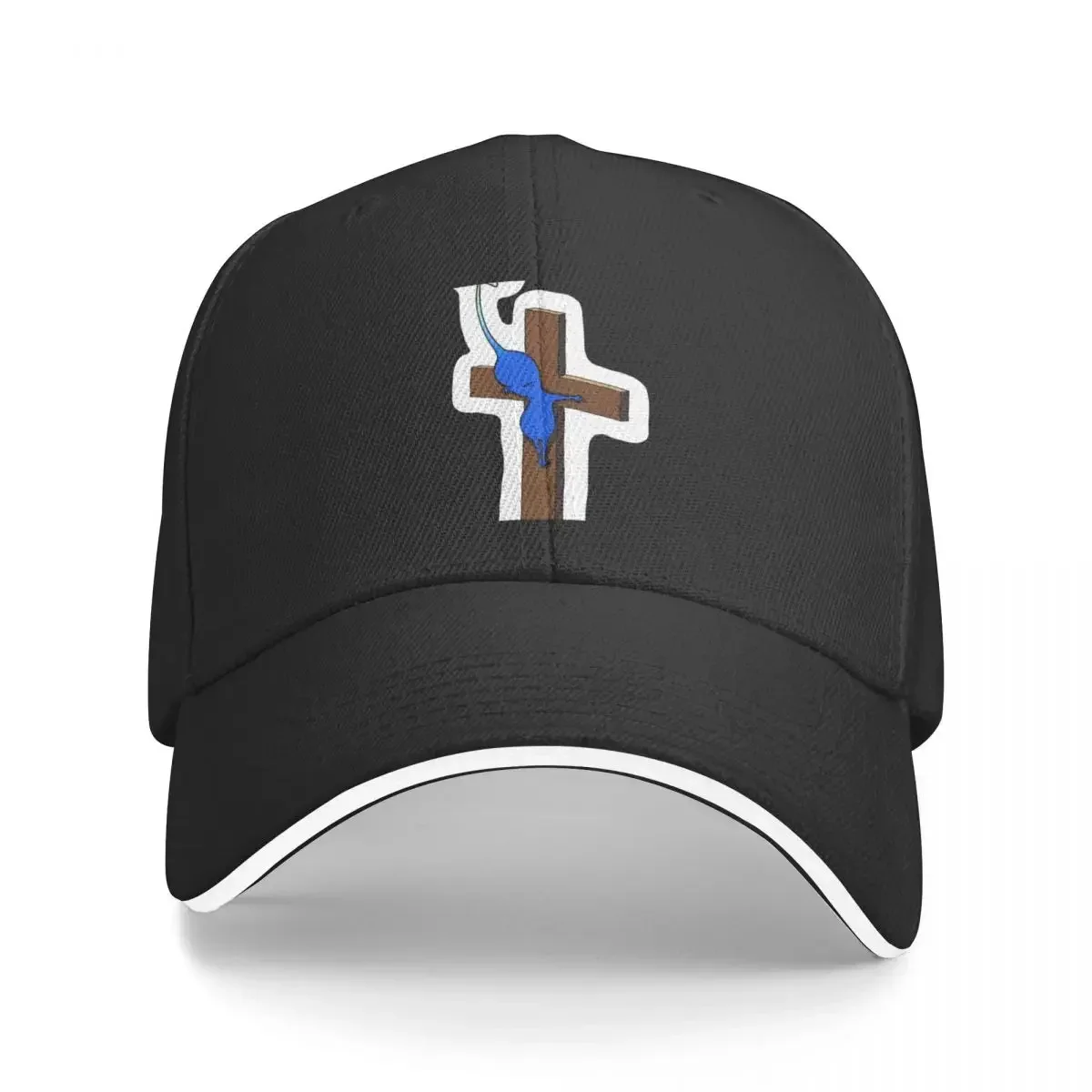 

Blue Pikmins Crucifixion Baseball Cap Beach Outing Custom Cap Anime Hat Thermal Visor Women's Hats For The Sun Men's