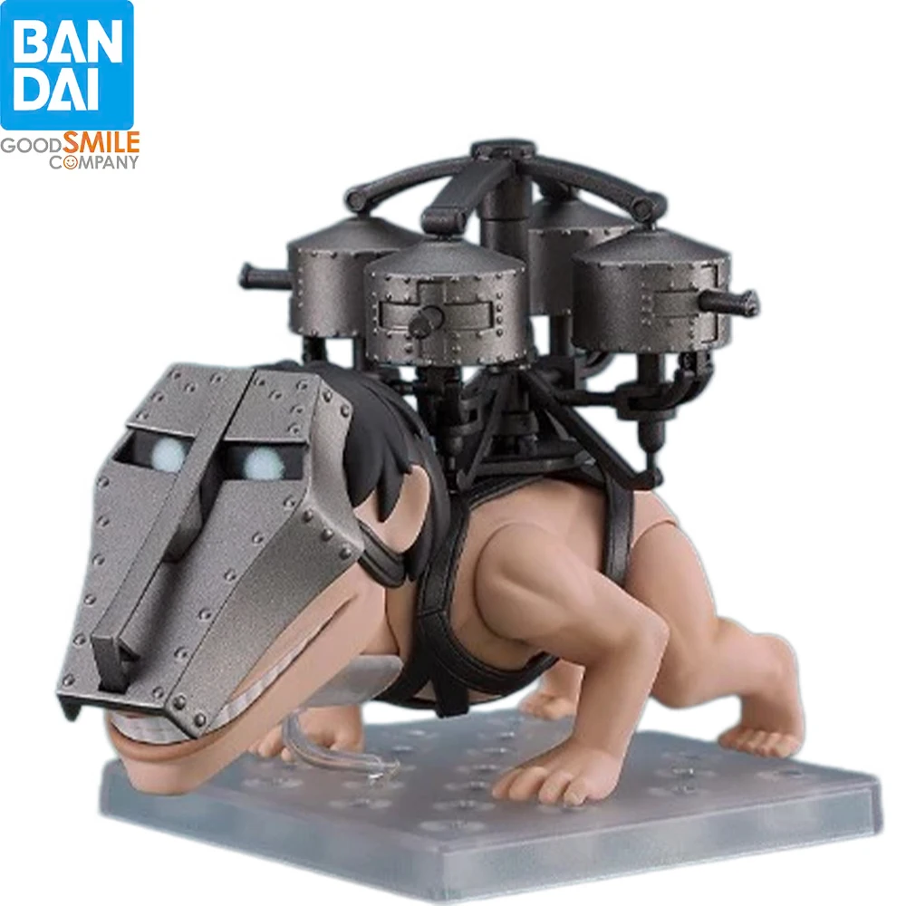 Nuevo en Stock, Figura de Ataque a los Titanes de GSC, Titanes con Armadura Mecánica de 7 cm, Nendoroid Coleccionable, Regalo para Fanáticos del Anime, Decoración de Escritorio