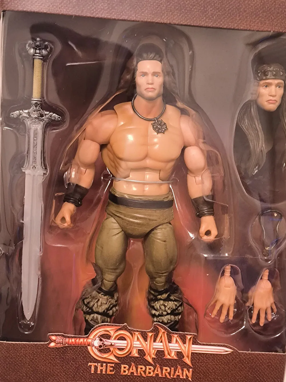 1/12 Super7 Toys Model Man Tough Guy Conanss z 2 główkami Figurka Akcji Model Zabawka Prezent Dla Fanów Kolekcjonerskich