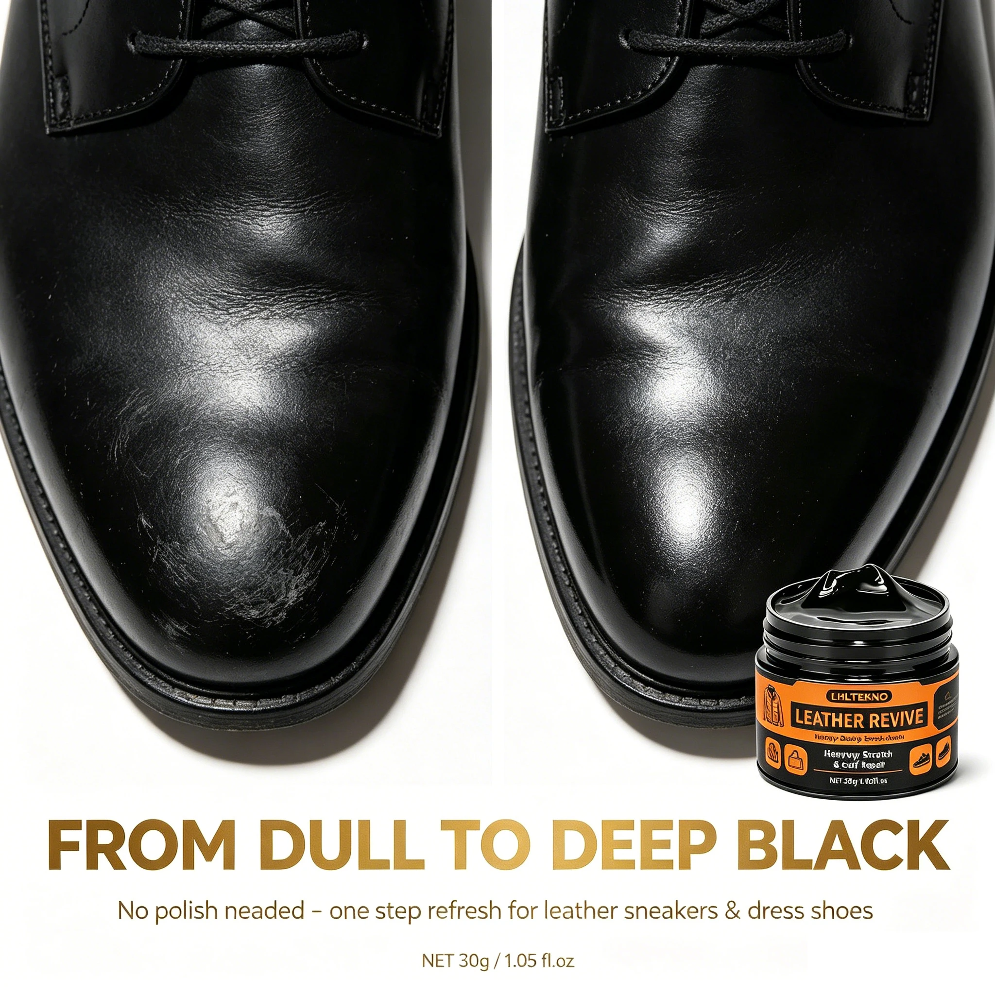 Fast Dry 30g Leather Edge Color Renew Repair Paste Premium Smooth Finish Fix Scratched Peeling Faded Leather Edges Universal Use