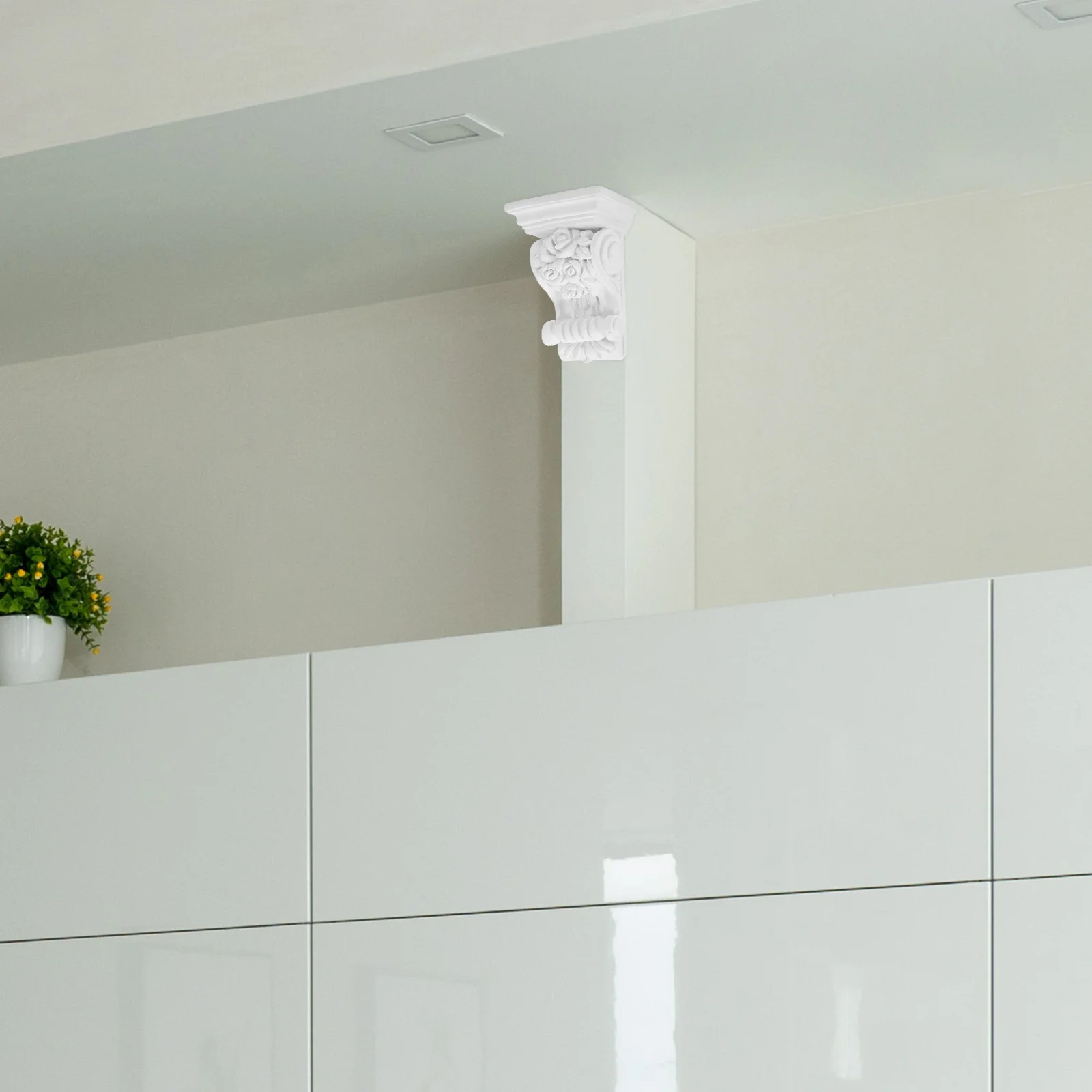 

European Style Corbels Lightweight Polyurethane Carved Corbels for Wall Ceiling Corner Support Home Decor Indoor Outdoor